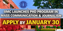 IIMC Launches PhD Program in Mass Communication and Journalism  Apply by January 30